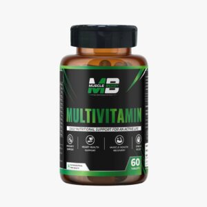 MuscleBerry Multivitamin Tablets – Daily Nutrition Support for Energy, Immunity & Muscle Recovery | 60 Tablets